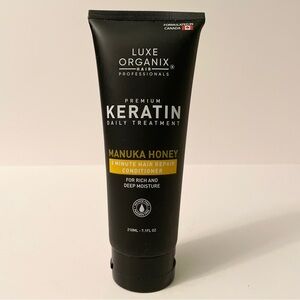 Luxe Organix Premium Keratin Manuka Honey 3 Minute Hair Repair Conditioner NOS